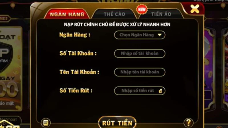 Cách nạp tiền rút tiền chuẩn xác tại cổng game Go88